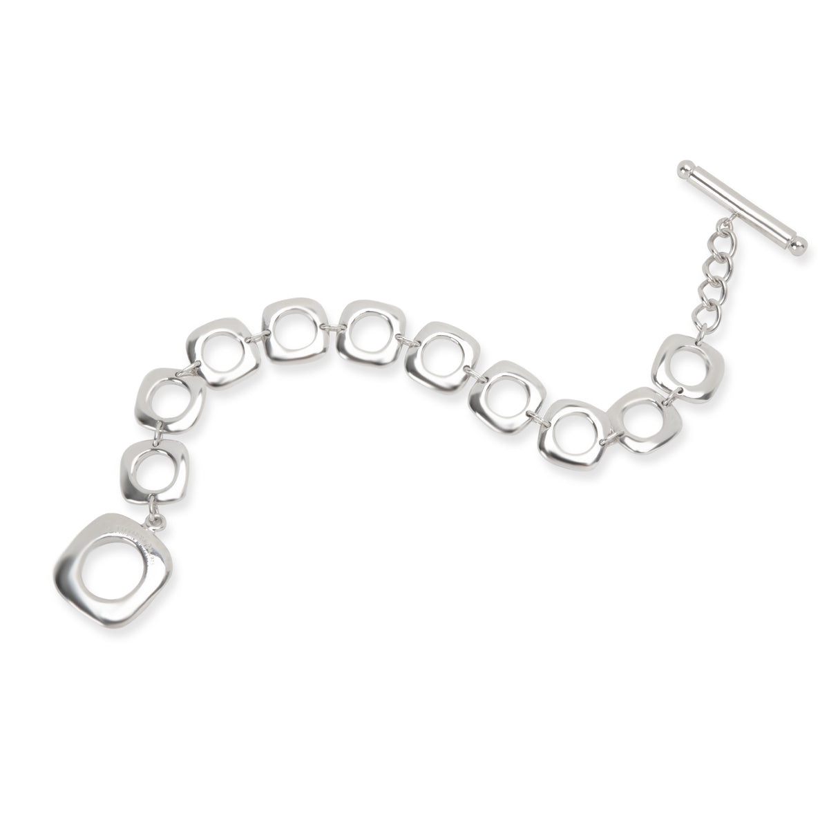 Tiffany & Co. Square Toggle Bracelet in Sterling Silver