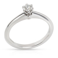 Tiffany & Co. Diamond Solitaire Engagement Ring in Platinum (0.19 ct I/VVS1)