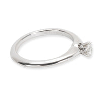 Tiffany & Co. Diamond Solitaire Engagement Ring in Platinum (0.19 ct I/VVS1)