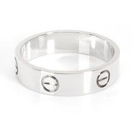Cartier Love Band in 18K White Gold (Size 64)