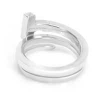 Tiffany & Co. T Square Wrap Diamond Ring in 18K White Gold