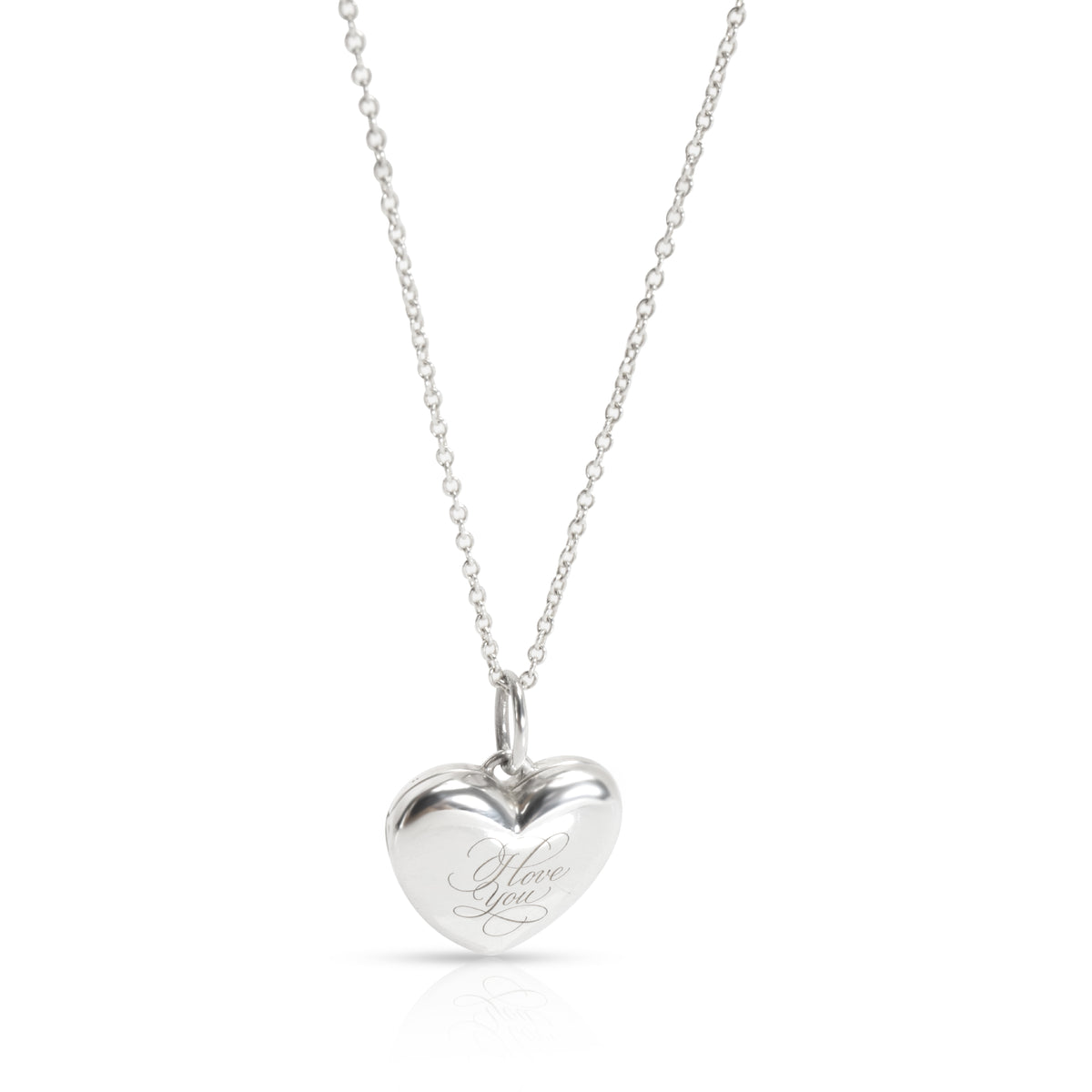 Paloma Picasso® Loving Heart pendant in sterling silver, small. | Tiffany &  Co.