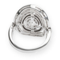 BVLGARI Concentrica Diamond Ring in 18K White Gold 0.66 CTW