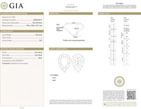 GIA Certified 1.20 Ct Pear cut L VS2 Loose Diamond