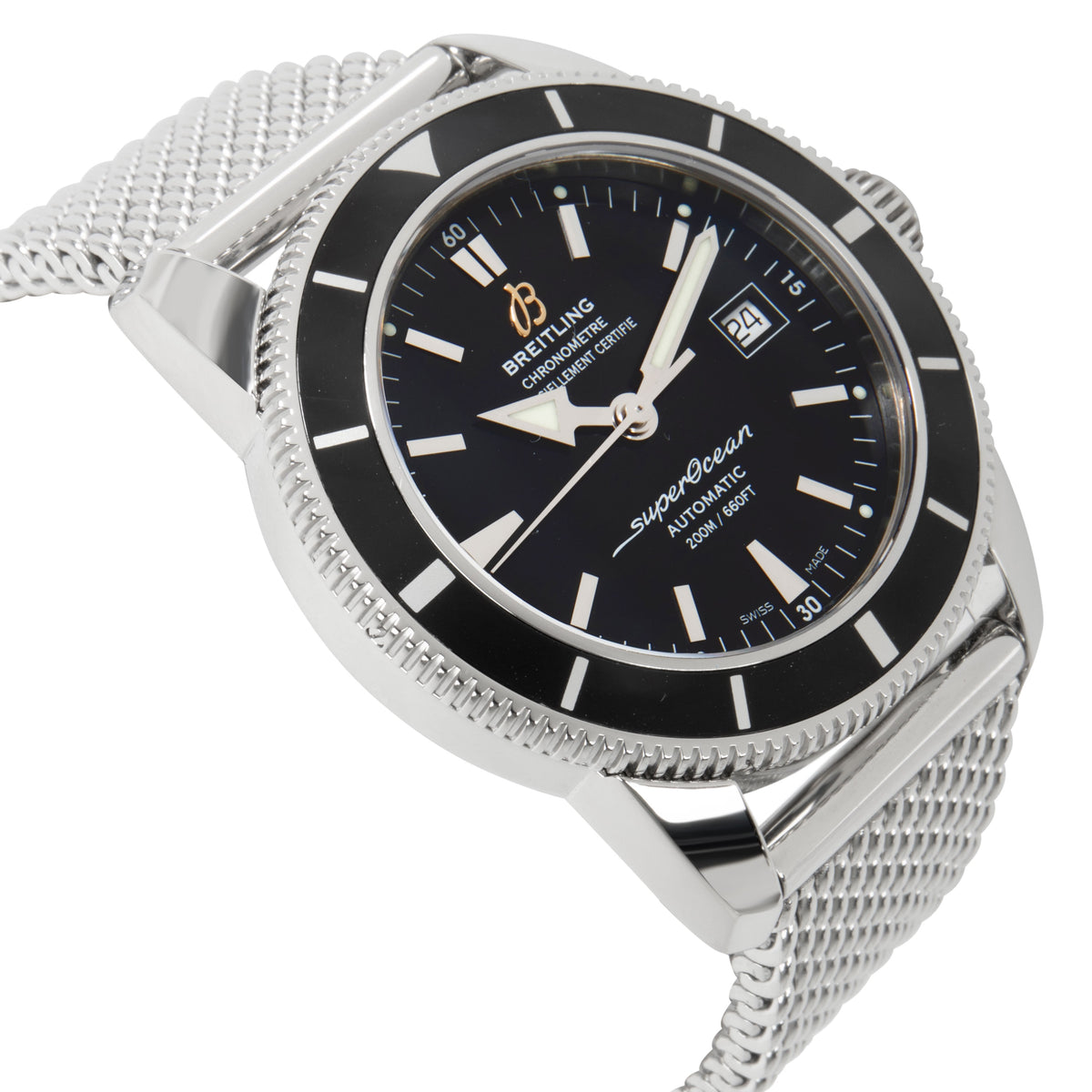 Breitling Superocean A173214/BA61 Men's Watch in  Stainless Steel
