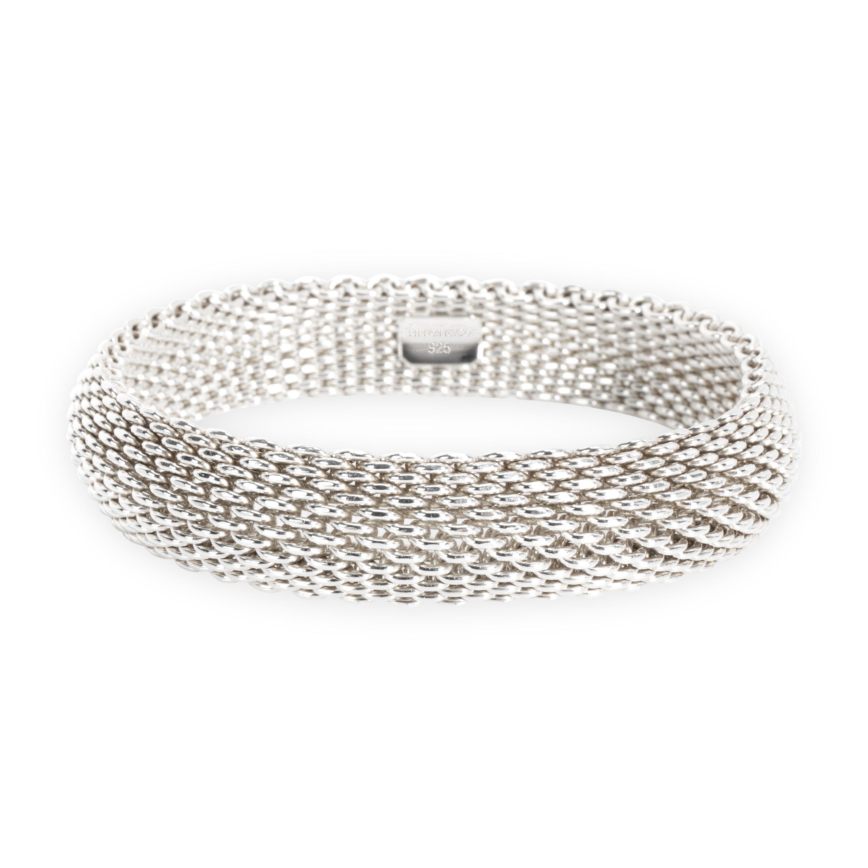 Tiffany sterling mesh on sale bracelet