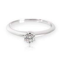 Tiffany & Co. Solitaire Diamond Engagement Ring in  Platinum (0.21 ct F/VS1)