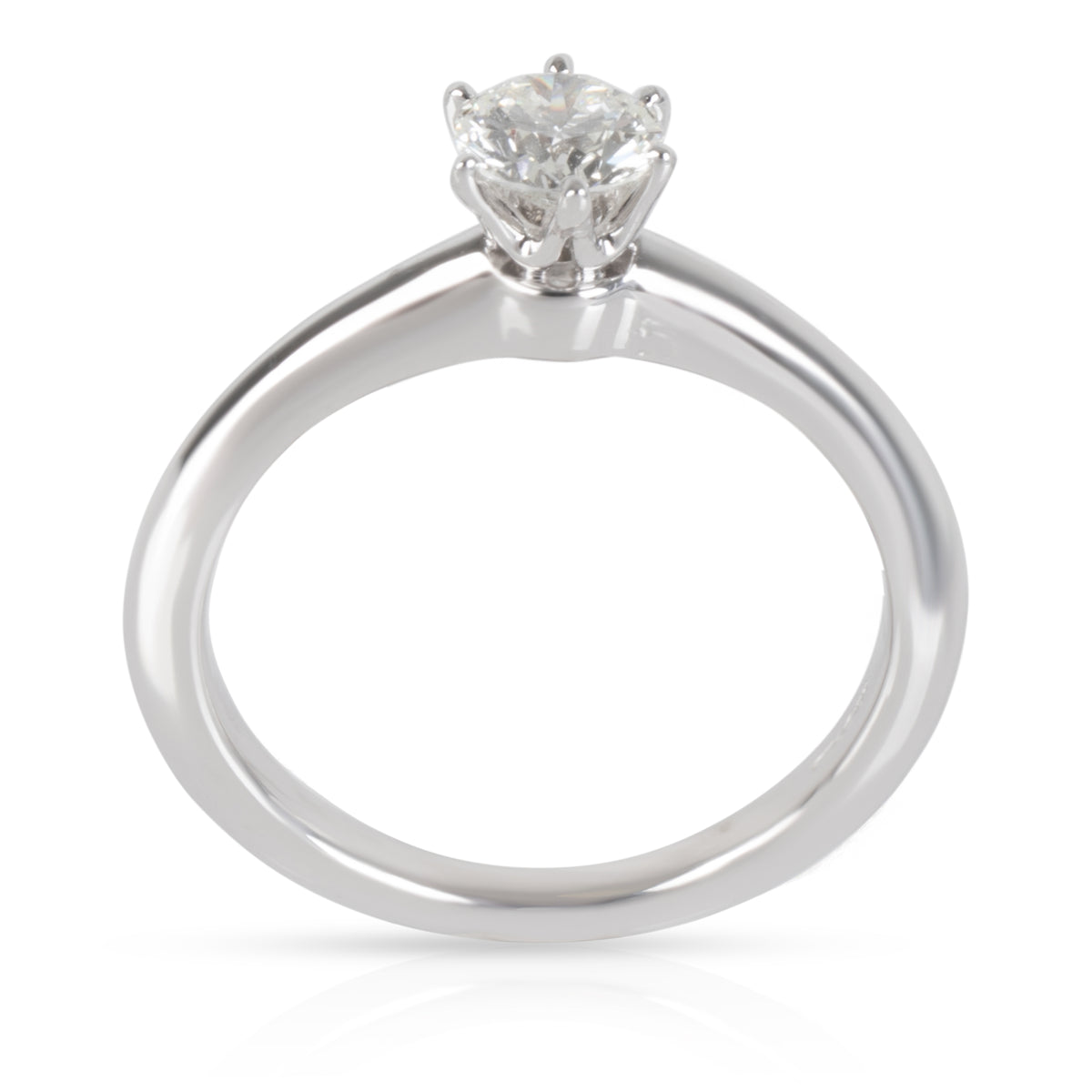 Tiffany & Co. Diamond Engagement Ring in Platinum (0.39 ct H/VVS1)