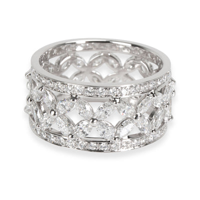 Tiffany & Co. Victoria Diamond Eternity Ring in Platinum (2.34 CTW)