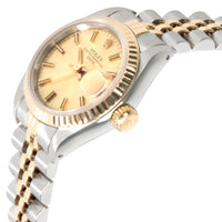 Rolex Date 69173 Women's Watch in 18kt Stainless Steel/Yellow Gold