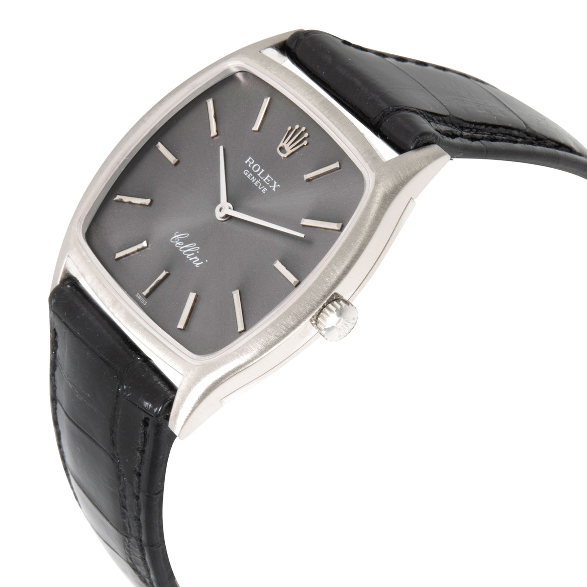 Rolex Cellini 3805 Mens Watch in 18kt White Gold - Main Image