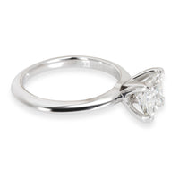 Tiffany & Co. Princess Cut Diamond Engagement Ring in Platinum (1.04 ct F/VVS2)