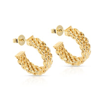 Tiffany & Co. Somerset Hoop Earrings in 18K Yellow Gold