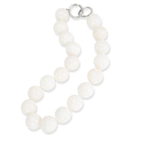 Tiffany & Co. White Agate Choker Necklace in  Sterling Silver