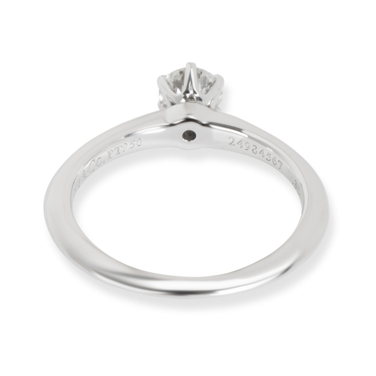 Tiffany & Co. Diamond Engagement Ring in Platinum (0.36 ct H/SI1)