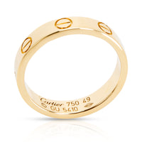 Cartier Love Band in 18K Yellow Gold Size 49