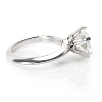 Tiffany & Co. Diamond Solitaire Engagement Ring in Platinum (3.17 ct I/VS1)