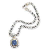 David Yurman Albion Chalcedony Necklace in  Sterling Silver