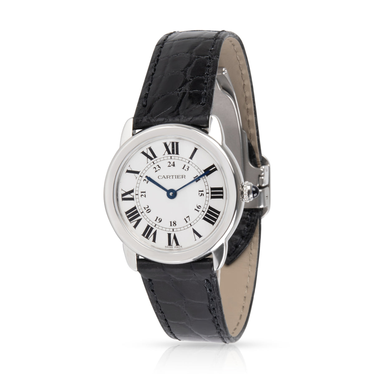 Cartier Ronde Solo WSRN0019 Women's Watch in  Stainless Steel
