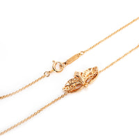 Tiffany & Co. Paper Flower Diamond Firefly Necklace in 18K Rose Gold 0.38 CTW