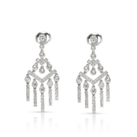 Tiffany & Co. Jazz Diamond Earrings in Platinum 2.00 CTW