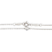 Tiffany & Co. Elsa Peretti Diamond Bracelet in Sterling Silver 0.07 CTW