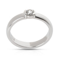 Tiffany & Co. Bezel Solitaire Engagement Ring in Platinum (0.23 ct E/VVS1)