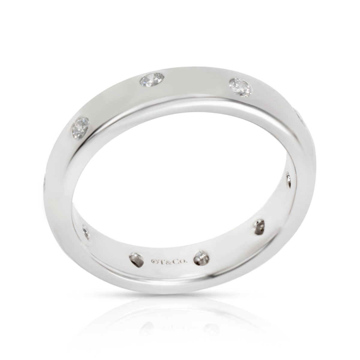 Tiffany & Co. Etiole Diamond Ring in Platinum 0.16 CTW