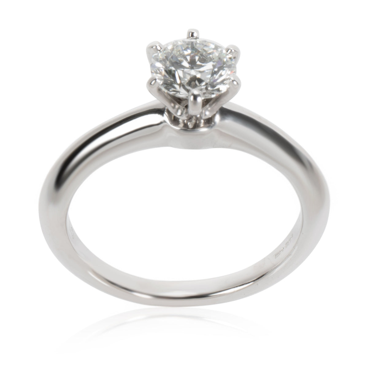 Tiffany & Co. Diamond Engagement Ring in Platinum (0.71 ct E/VVS2)