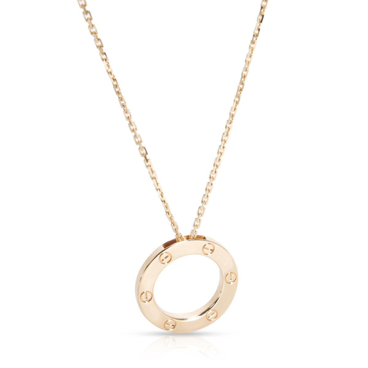 Cartier Love Necklace in 18K Yellow Gold