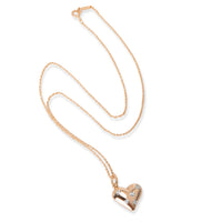 Tiffany & Co. Etoile Heart Diamond Necklace in 18KT Rose Gold 0.15 CTW