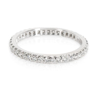 Tiffany & Co. Soleste Diamond Eternity Ring in Platinum 0.61 CTW