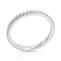 Tiffany & Co. Soleste Diamond Eternity Ring in Platinum 0.61 CTW