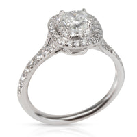Tiffany & Co. Soleste Diamond Engagement Ring in Platinum (0.53 ct G/VVS1)