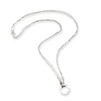 Cartier Love Diamond Necklace in 18K White Gold 0.02 CTW