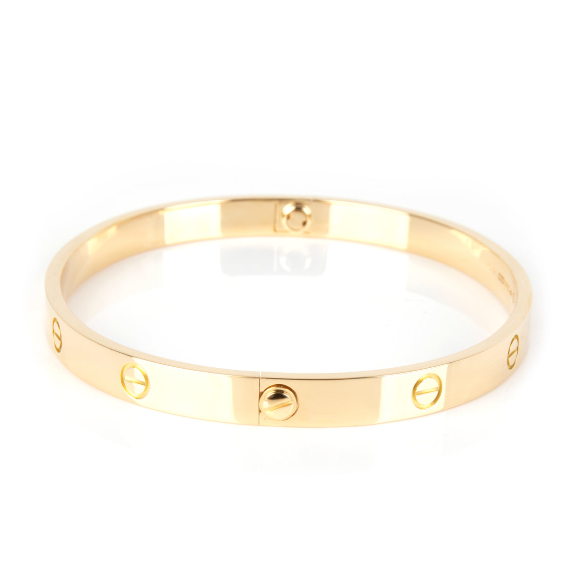 Cartier Love Bracelet in 18K Yellow Gold Size 21
