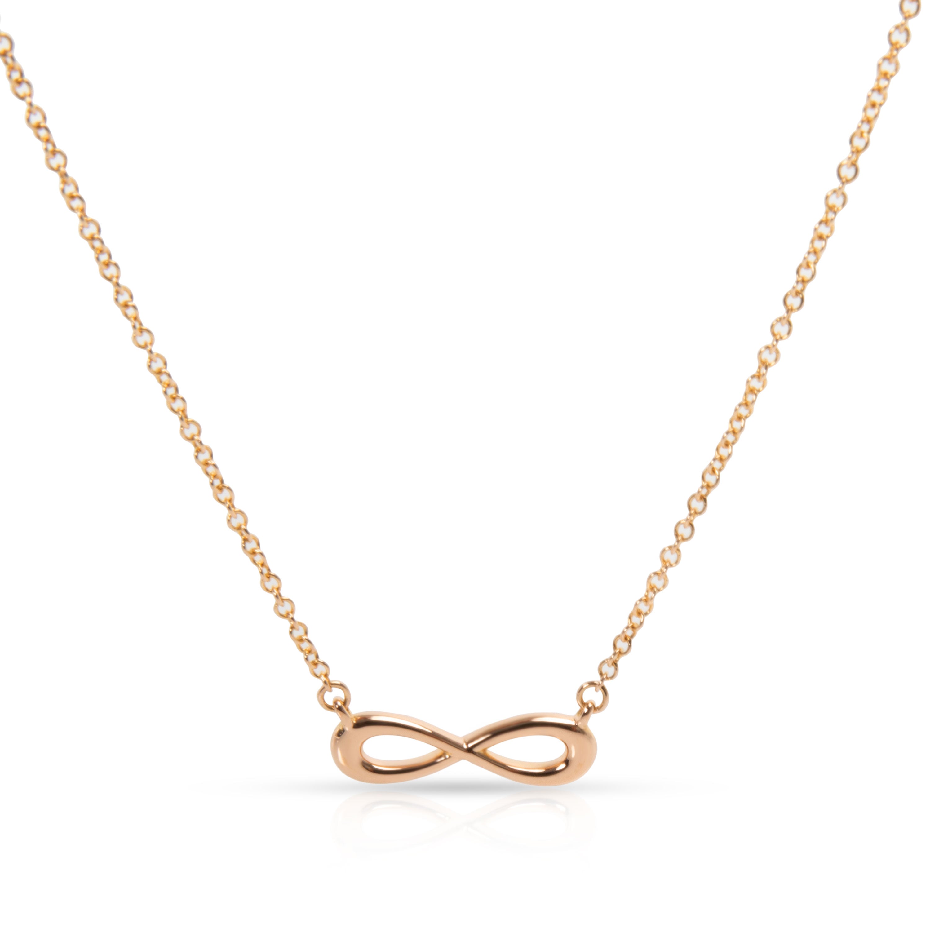 Gold tiffany infinity necklace Clearance