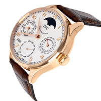 IWC Portuguese Perpetual Calendar Moonphase IW502306 Men's Watch in 18kt Gold