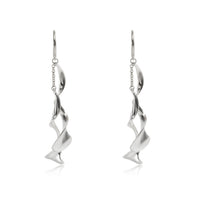 Tiffany & Co.  Frank Gehry Orchid Earrings in  Sterling Silver