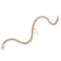 Tiffany & Co. Return to Tiffany Mini Heart Tag Bead Bracelet in 18k Rose Gold