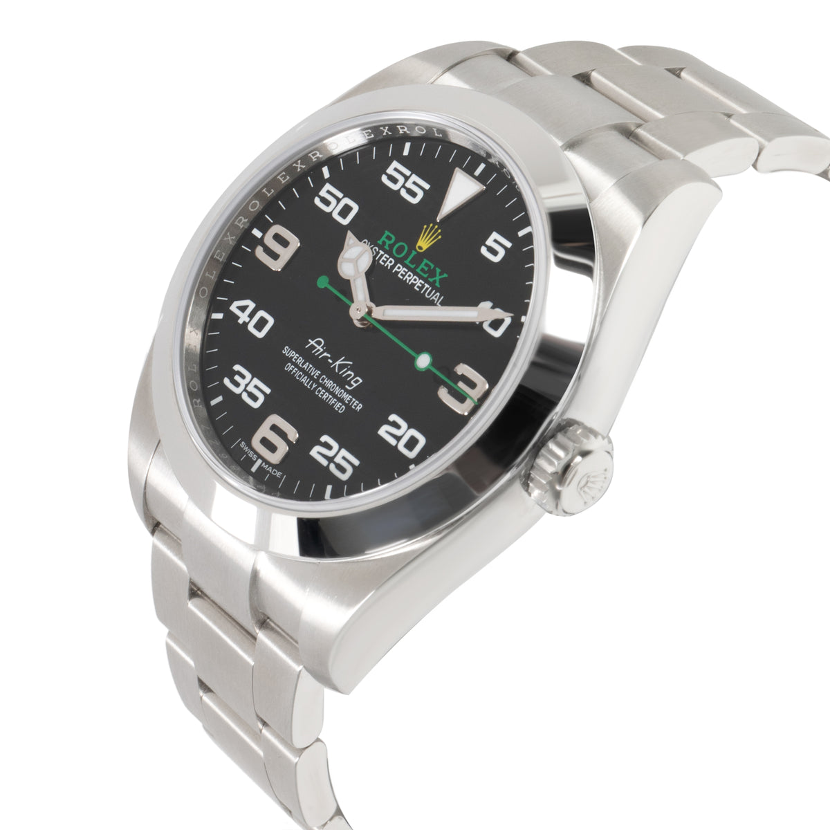 Rolex Air-King 116900 Men's Watch in  Stainless Steel