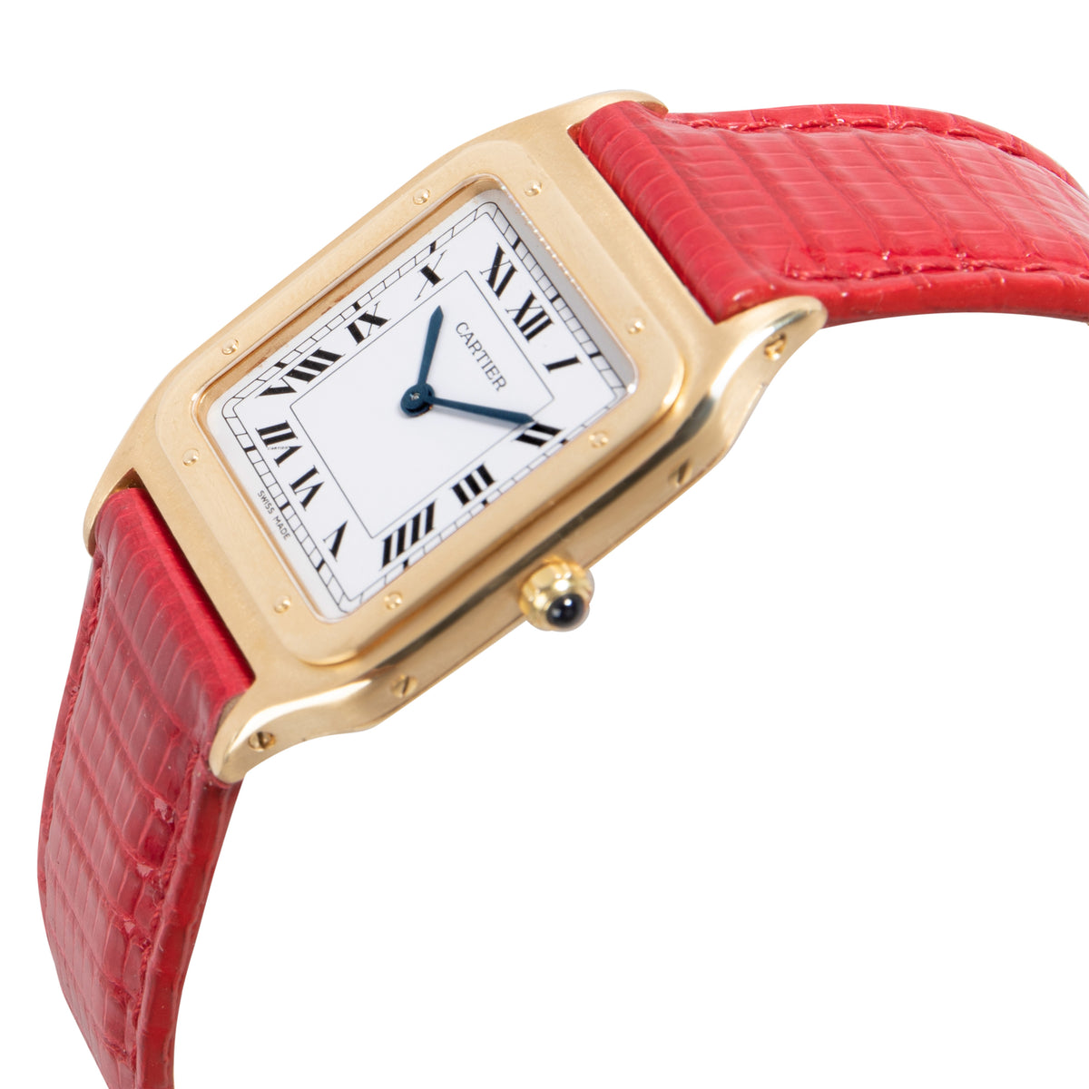 Cartier Santos 9605 Women's Watch in 18kt Yellow Gold