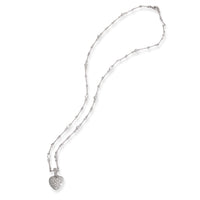 Tiffany & Co. Diamond Heart Necklace in Platinum 1.55CTW