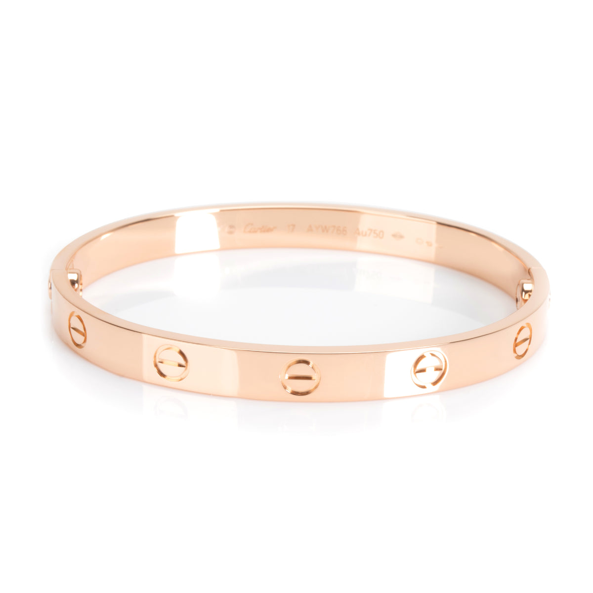 Cartier LOVE Bracelet in 18K Rose Gold, myGemma