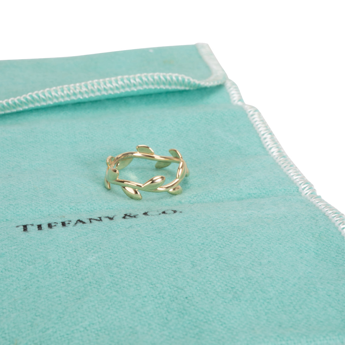 Tiffany & Co. Paloma Picasso Olive Vine Ring in 18K Yellow Gold