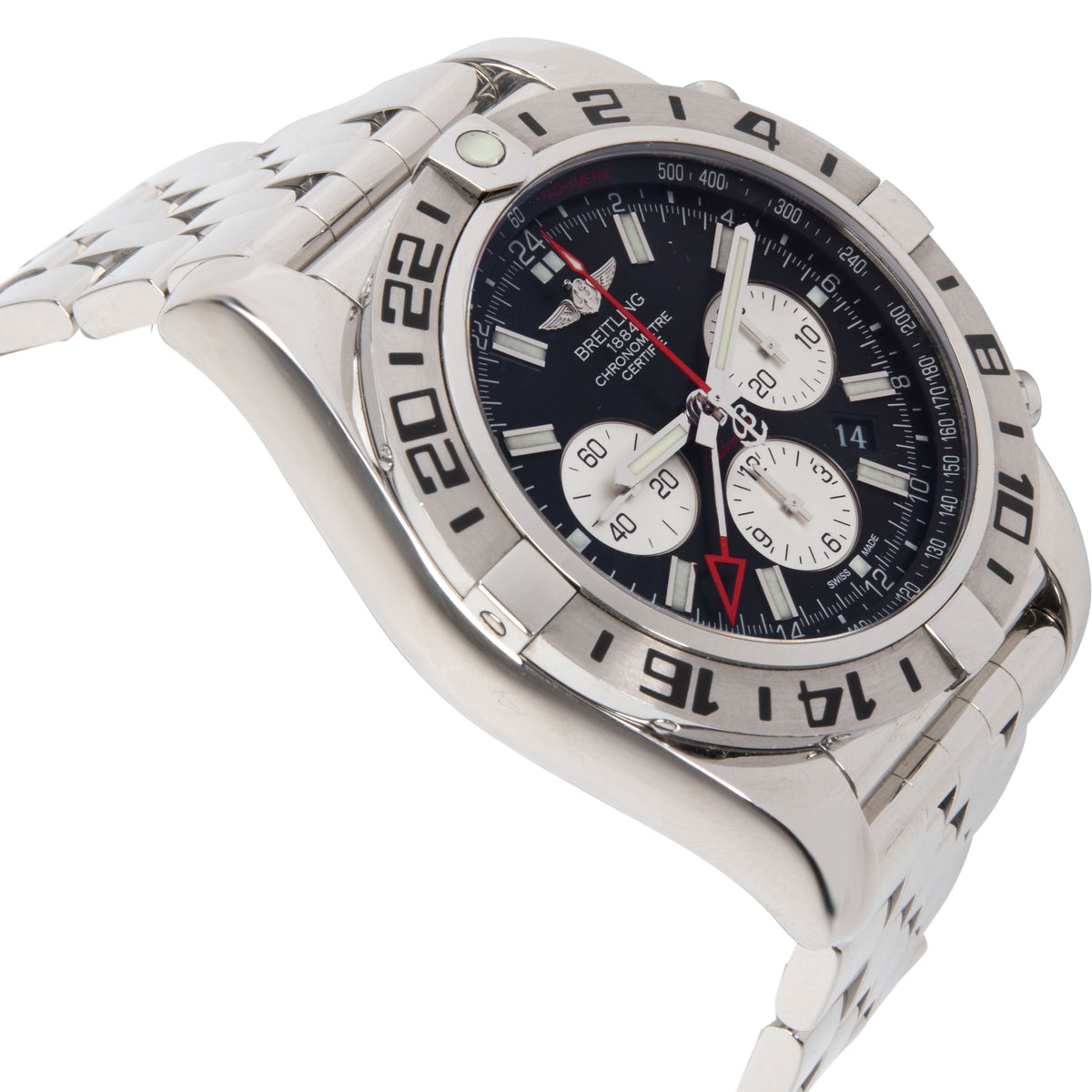 Breitling Chronomat GMT AB0413B9/BD17 Men's Watch in  Stainless Steel