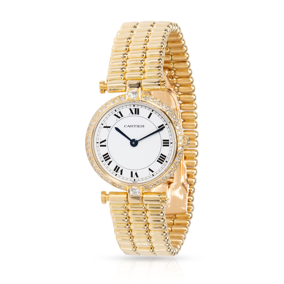 Cartier Vendome L.C. 8107 Women's Watch in 18kt Yellow Gold