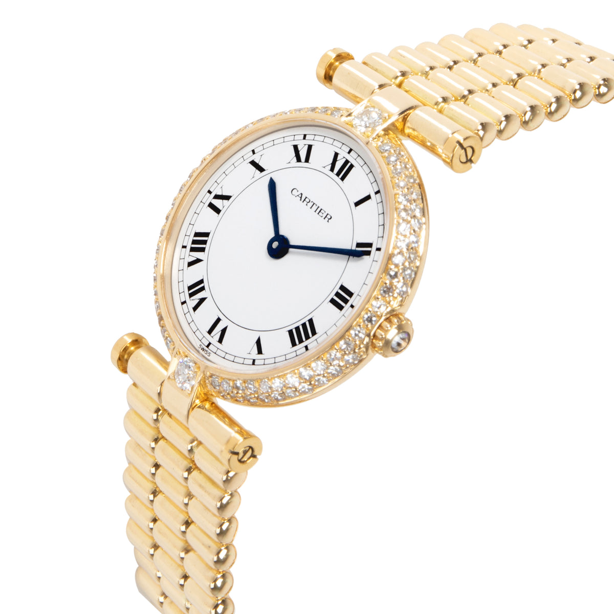 Cartier Vendome L.C. 8107 Women's Watch in 18kt Yellow Gold
