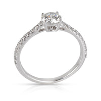 Tiffany & Co. Novo Diamond Engagement Ring in Platinum GIA G VS1 0.85 CTW