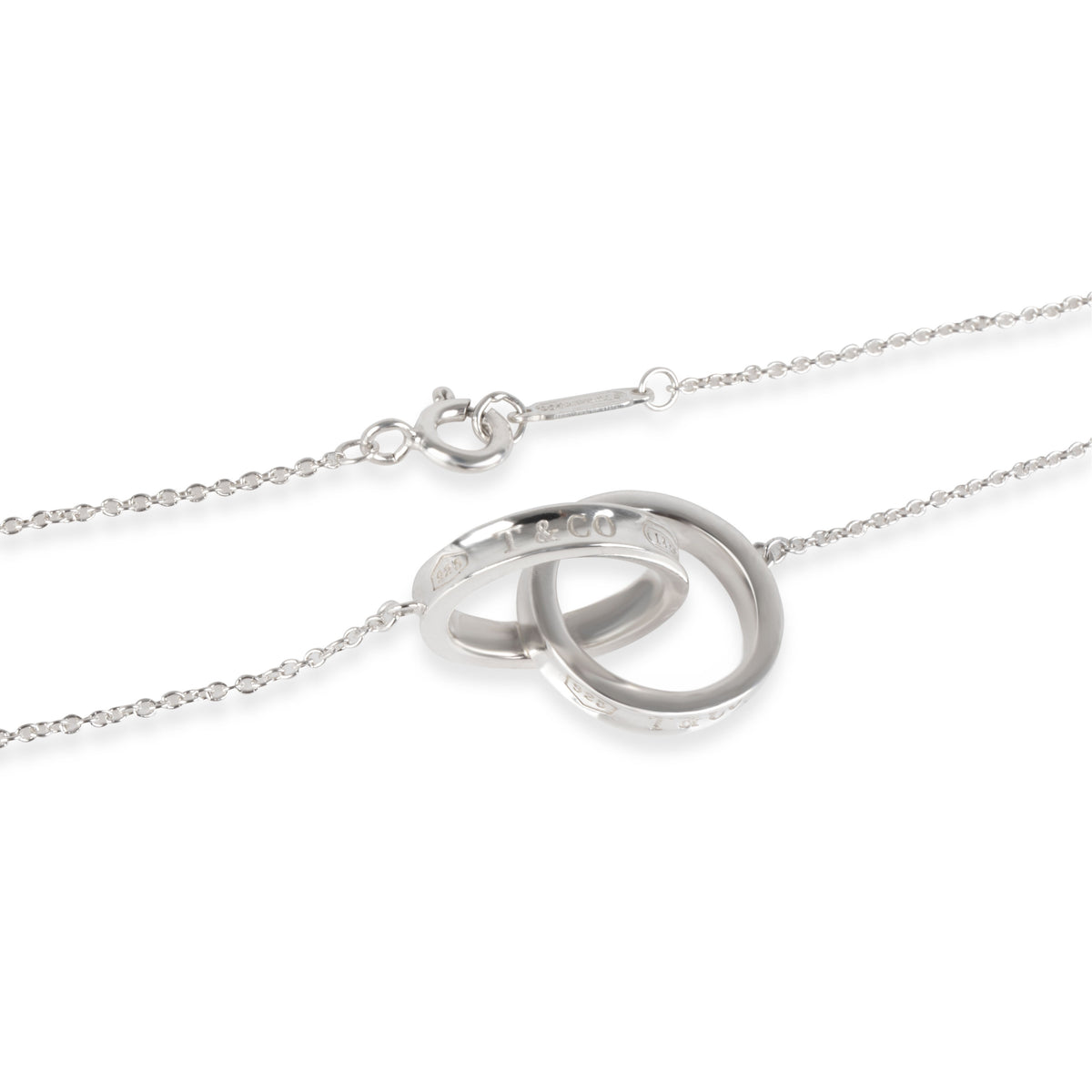 Tiffany & Co. 1837 Interlocking Circles  Necklace in  Sterling Silver